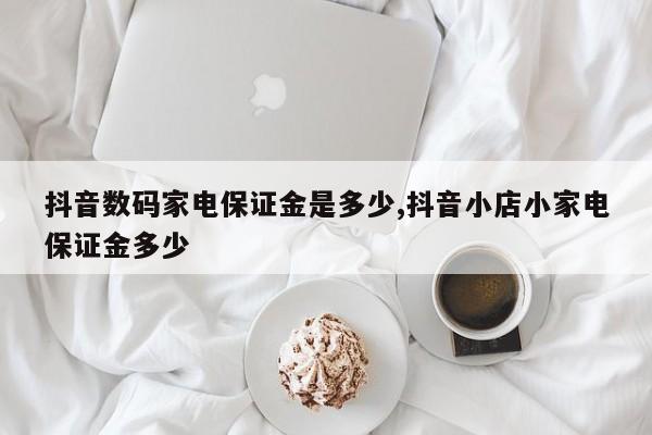抖音数码家电保证金是多少,抖音小店小家电保证金多少